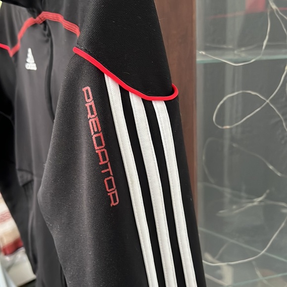 Adidas Predator Climalite sweat suit jacket EUC Size S - Picture 7 of 15
